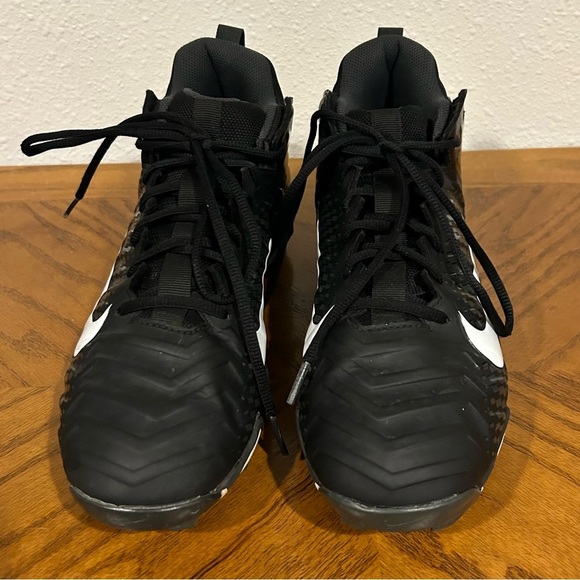 Nike Alpha Fast Flex Men’s Black Cleats Size 9 - Picture 3 of 7